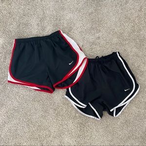 2 NIKE athletic shorts size small
